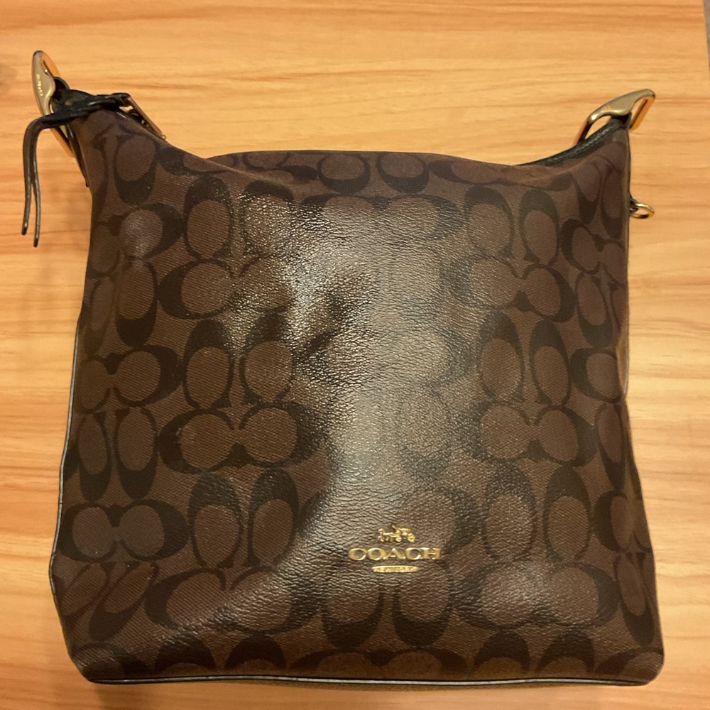 Coach Val Duffle Bag in Signature Canvas & Signature Canvas Strap